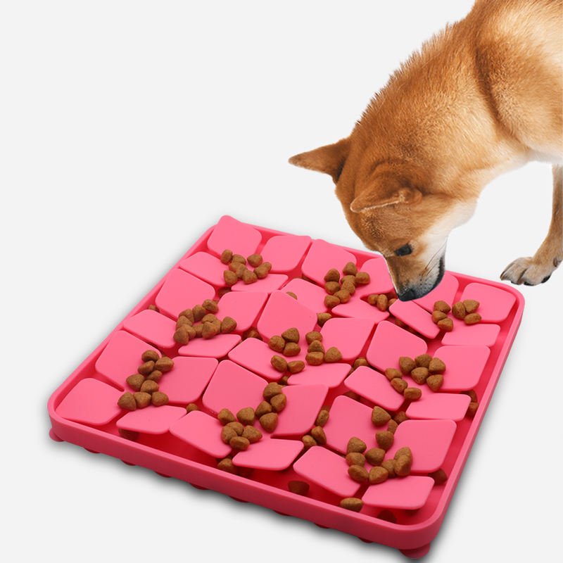 Premium Silicone Snuffle Mat for Dogs - Interactive Puzzle Feeder