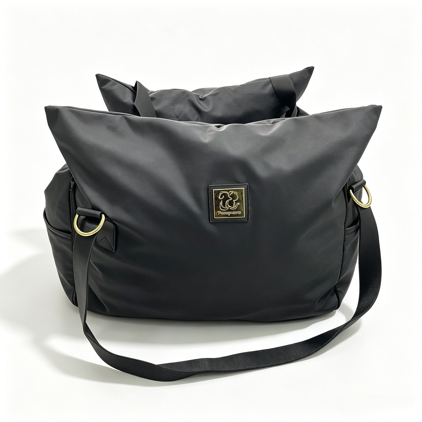 Black Luxury Dog Car Seat