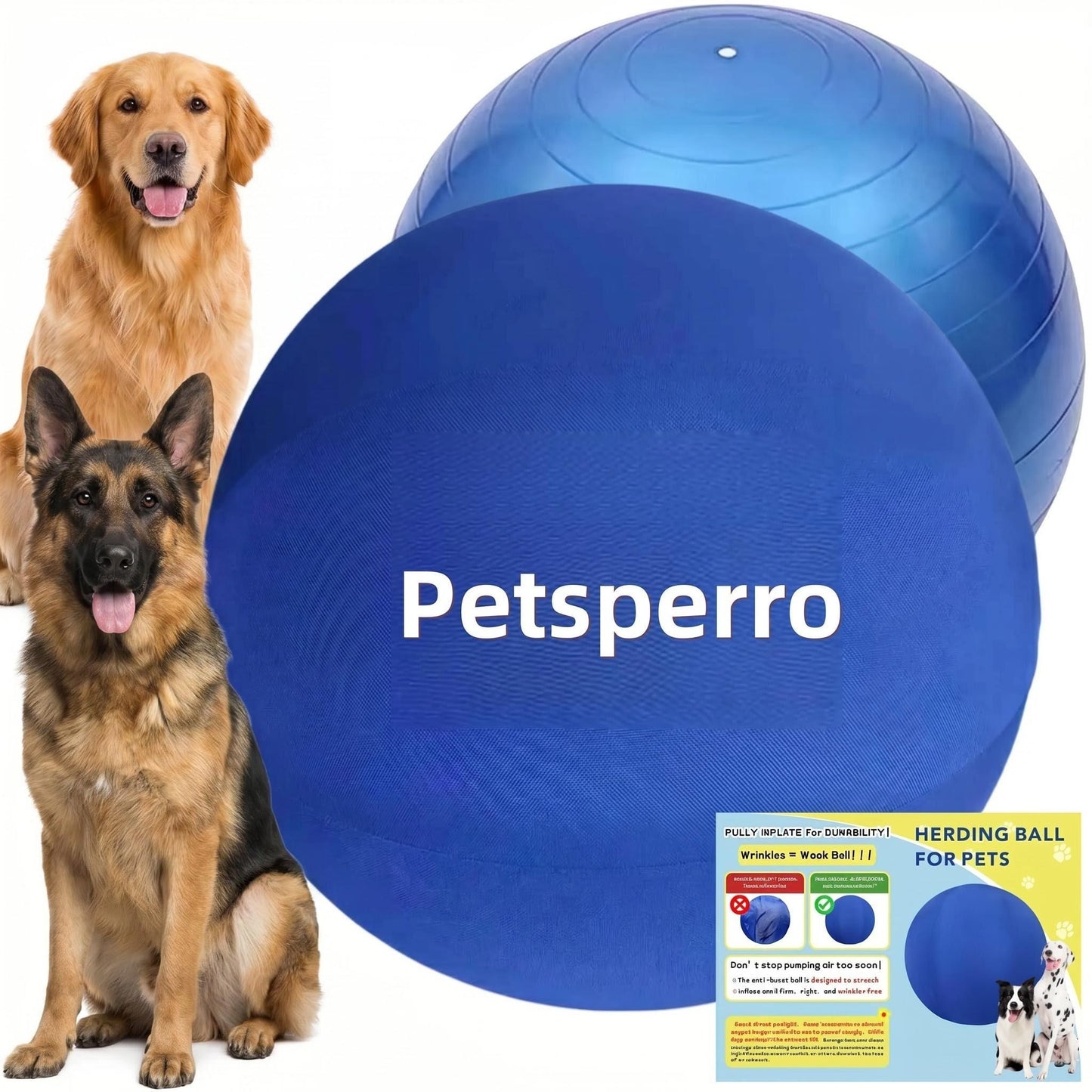 Inflatable Herding Ball for Dogs