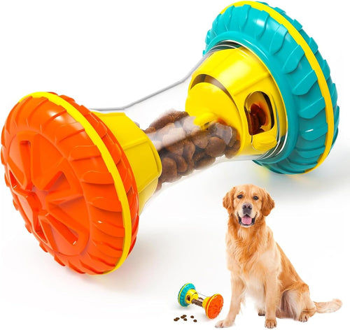 Interactive Dog Puzzle Toy & Adjustable Treat Dispenser