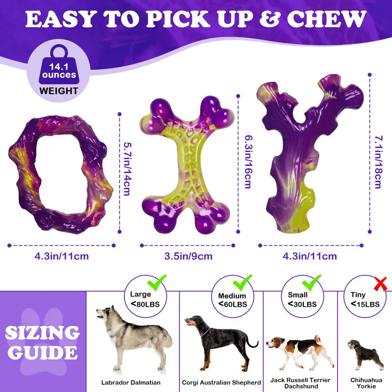 Irresistible Bacon-Flavored Dog Chew Toy