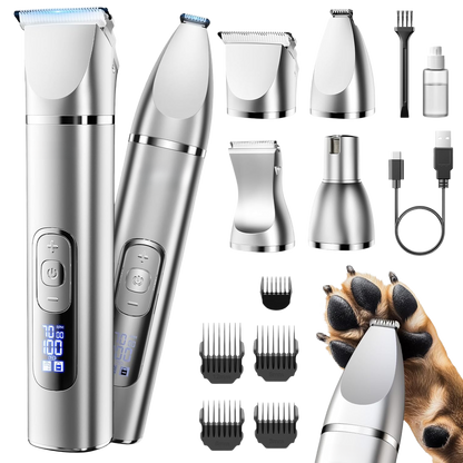 4-in-1 Rechargeable Dog Grooming Kit