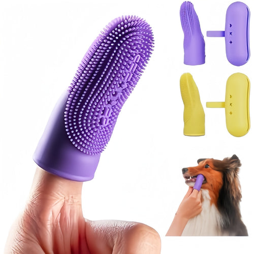 Silicone Dog Finger Toothbrush