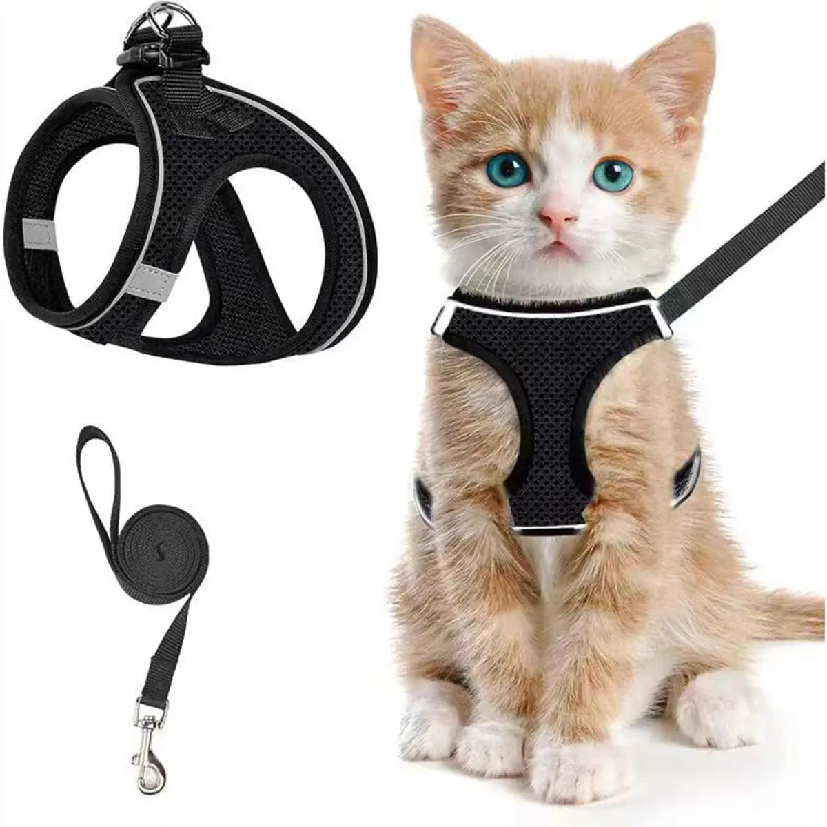 Ultimate Escape-Proof Cat Harness & Leash Set