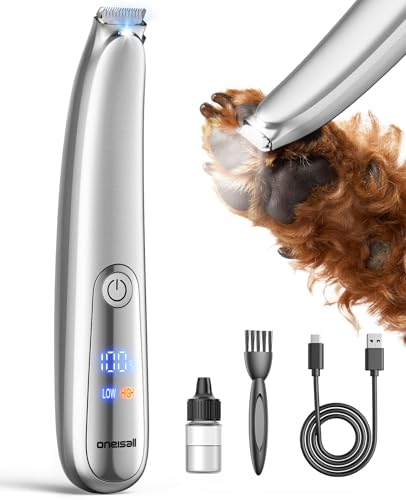 4-in-1 Rechargeable Dog Grooming Kit