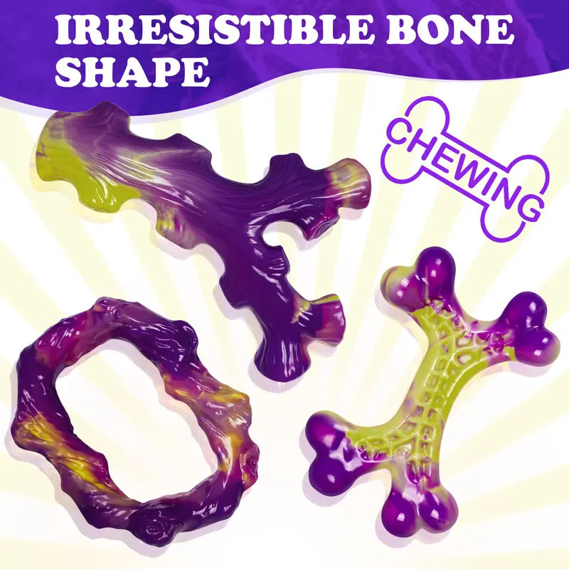 Irresistible Bacon-Flavored Dog Chew Toy