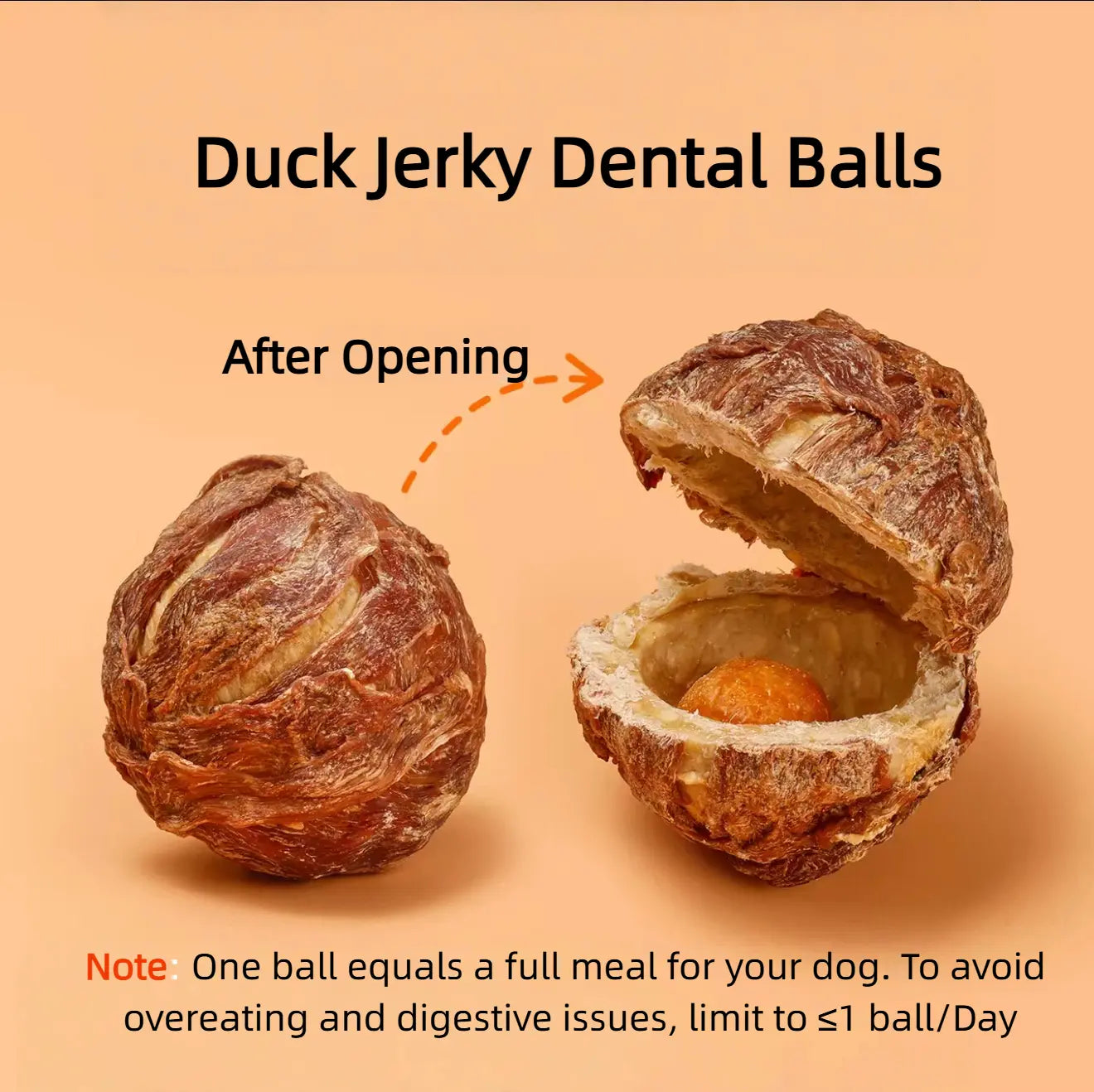 2-in-1 Duck Flavor Chew Toy