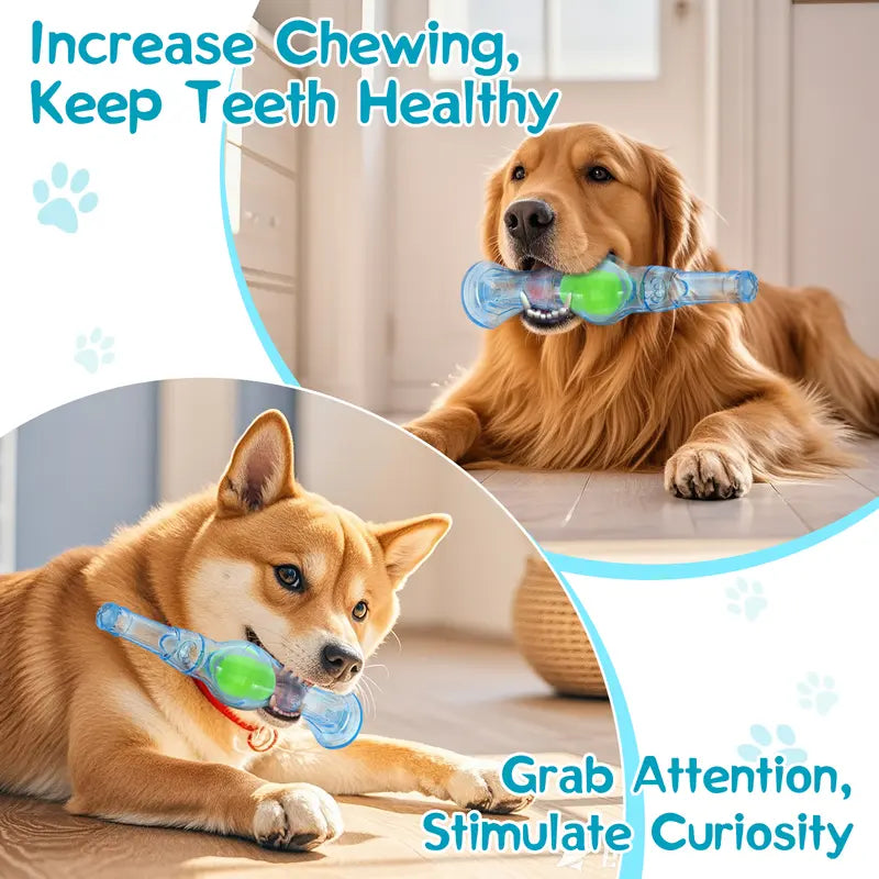 Squeaky Tennis Ball in a Bottle for Aggressive Chewers