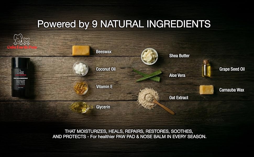 Natural Dog Paw & Nose Balm Stick