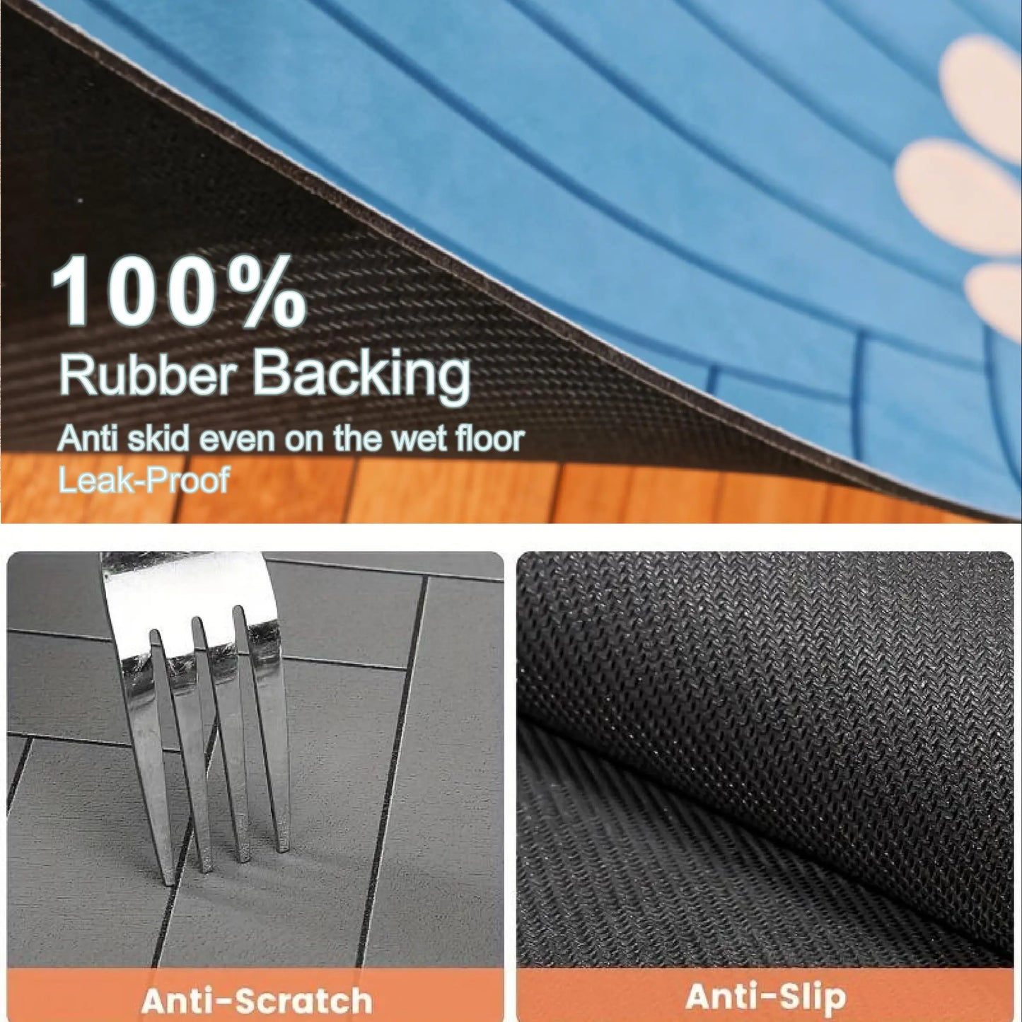Premium Quick-Drying Pet Feeding Mat