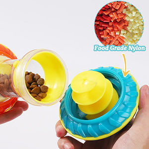 Interactive Dog Puzzle Toy & Adjustable Treat Dispenser