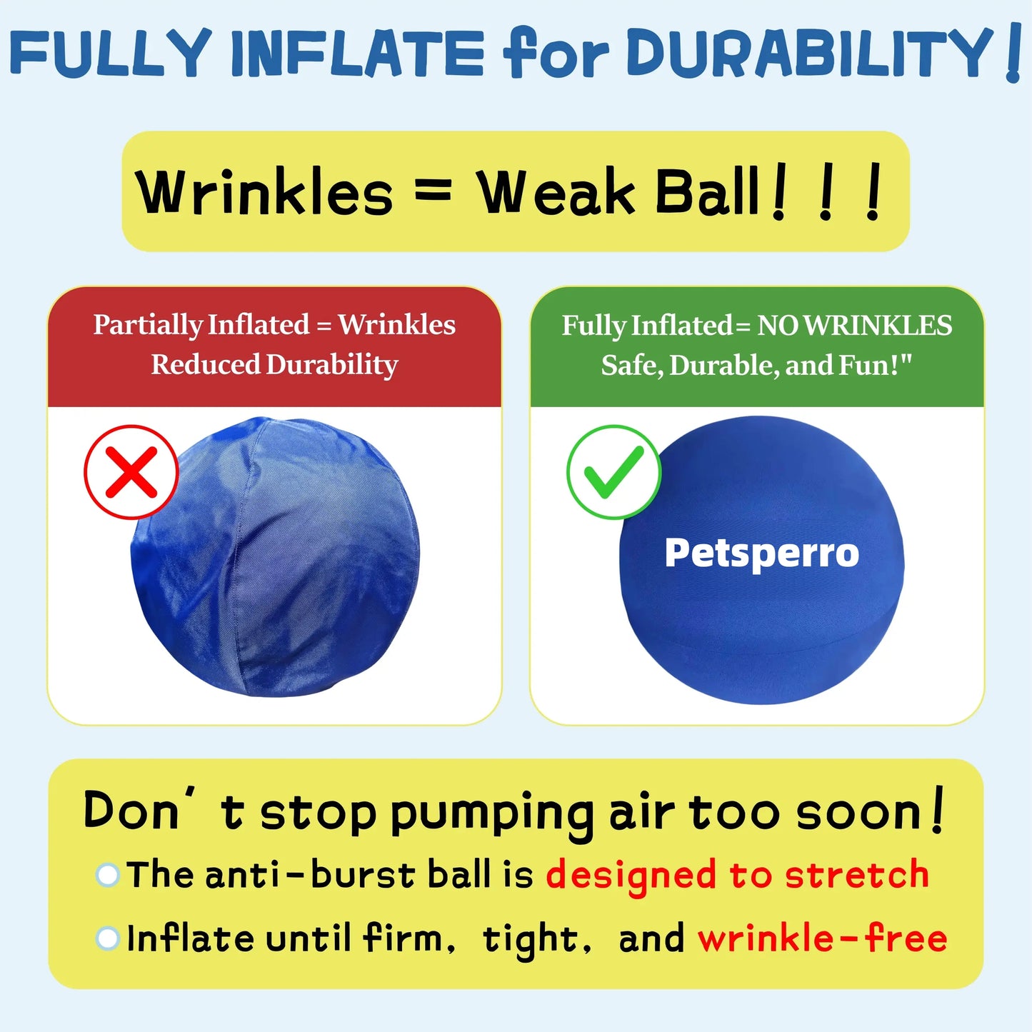 Inflatable Herding Ball for Dogs