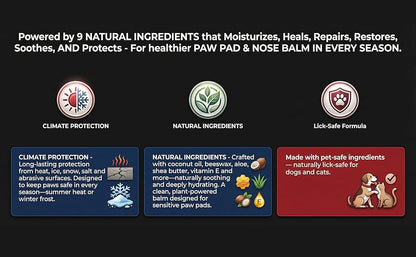 Natural Dog Paw & Nose Balm Stick