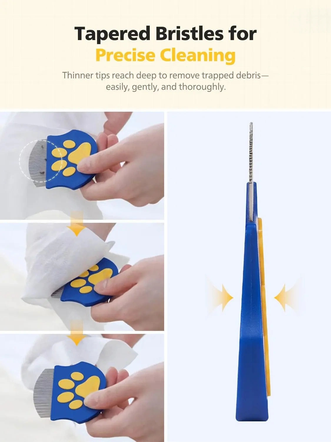 Pets Eye Comb Easy Facial Comb for Cats and Dogs