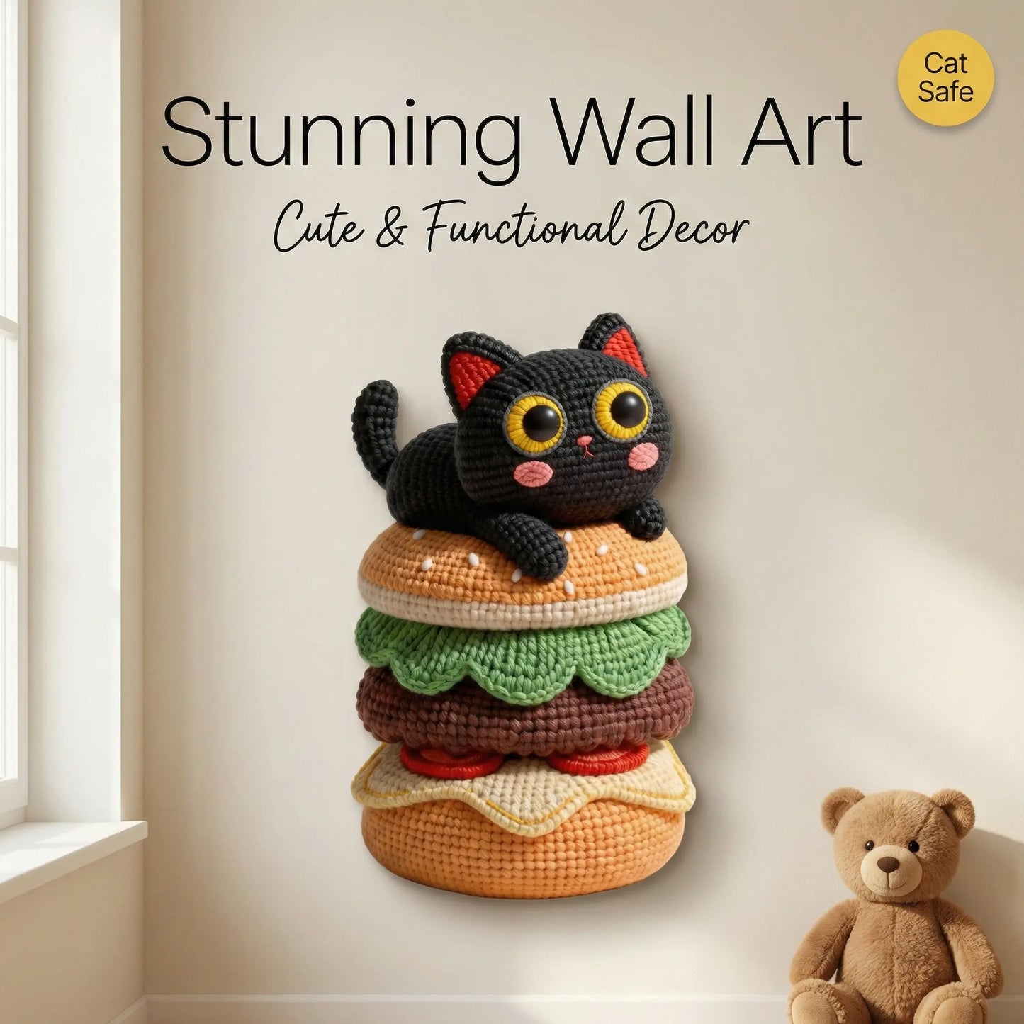 5D Visual Cat Scratcher Mat