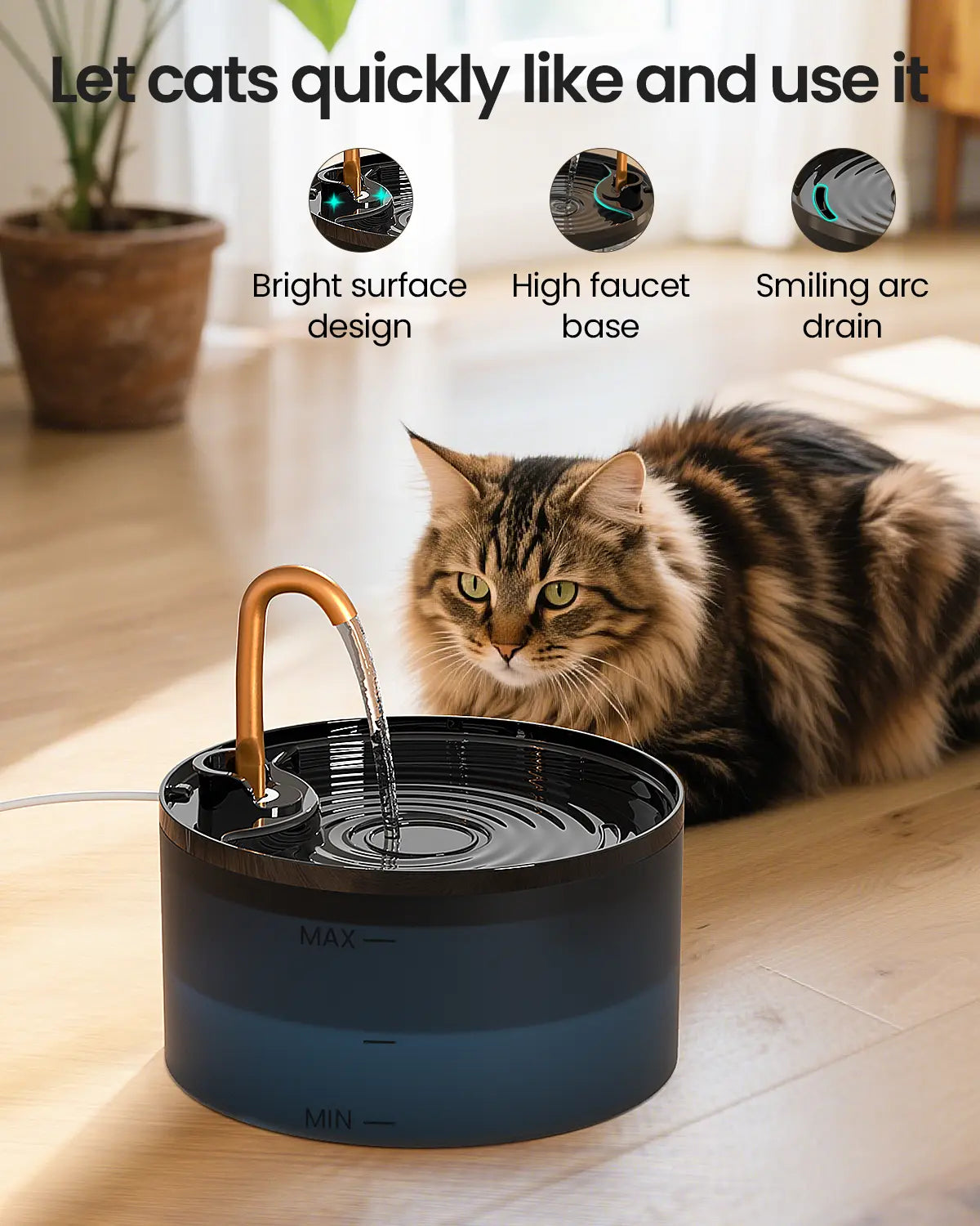Cat Water Fountain