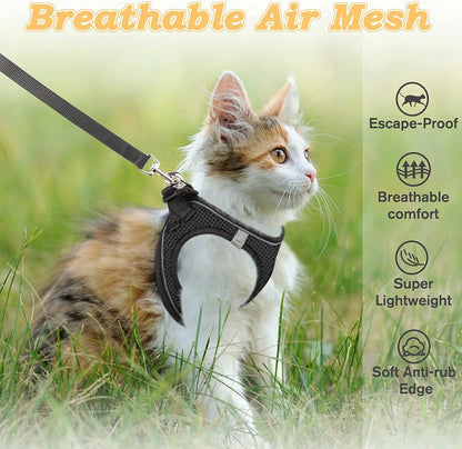 Ultimate Escape-Proof Cat Harness & Leash Set