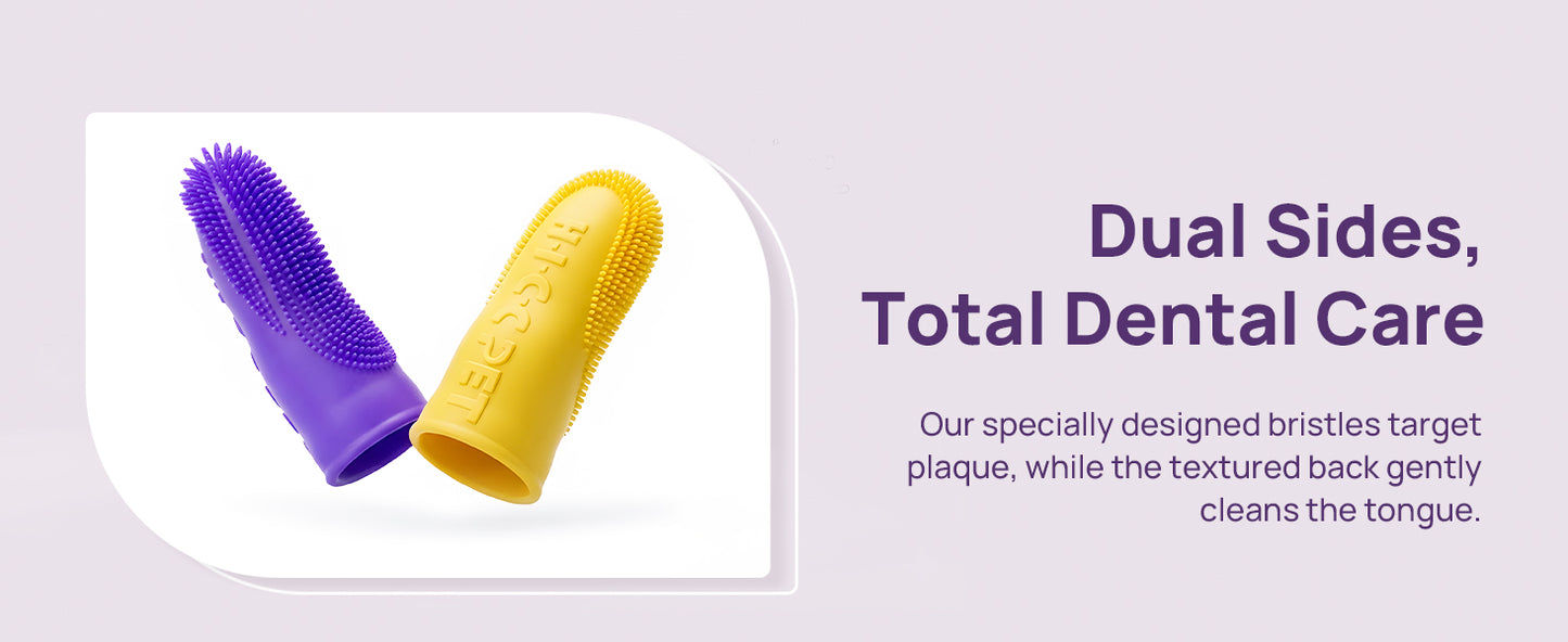 Silicone Dog Finger Toothbrush