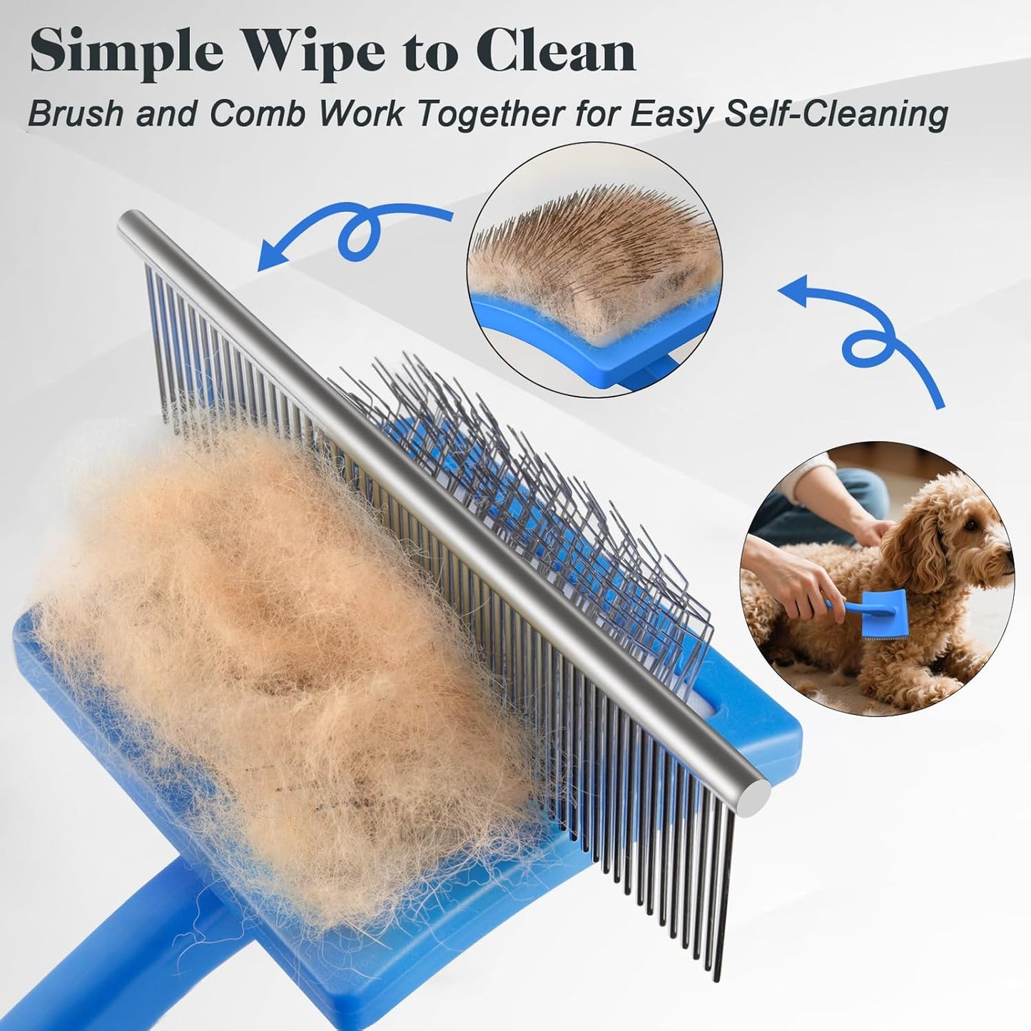 Slicker Brush & Comb Set