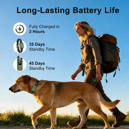 4500FT Long Range Dog Training Collar