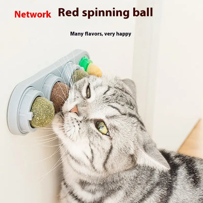 4-Pack Premium Silvervine &amp; Catnip Balls