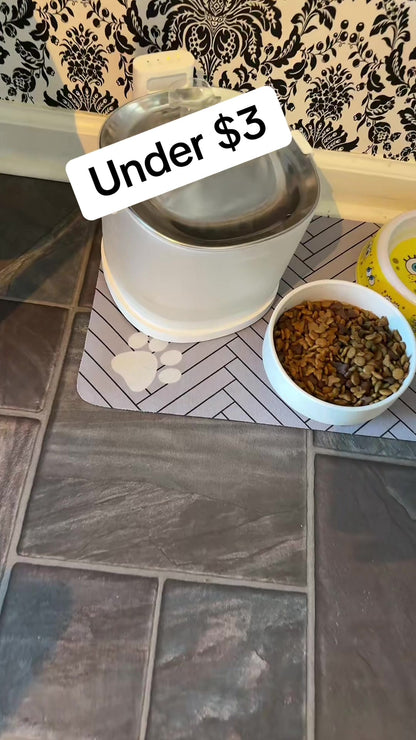 Premium Quick-Drying Pet Feeding Mat