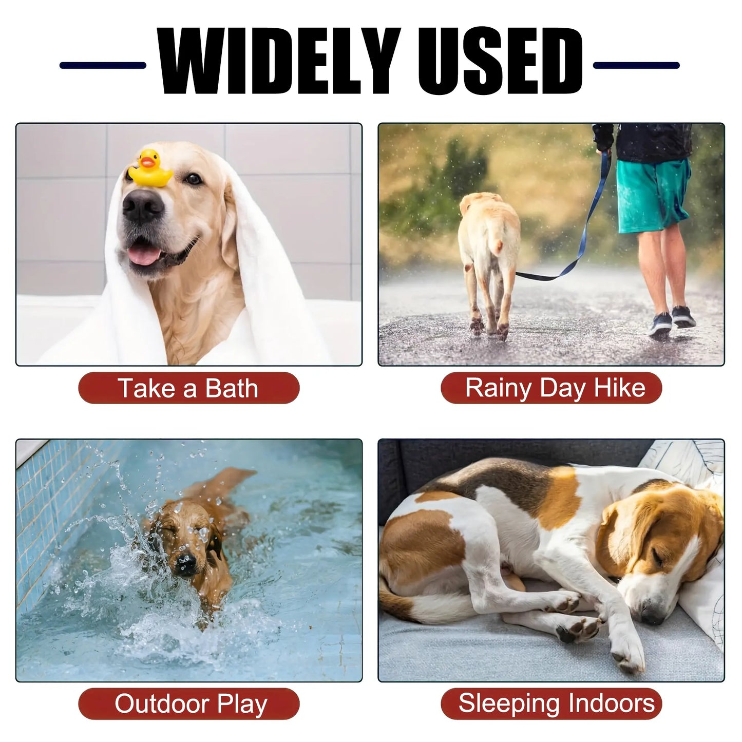 Quick-Drying Dog Bathrobe