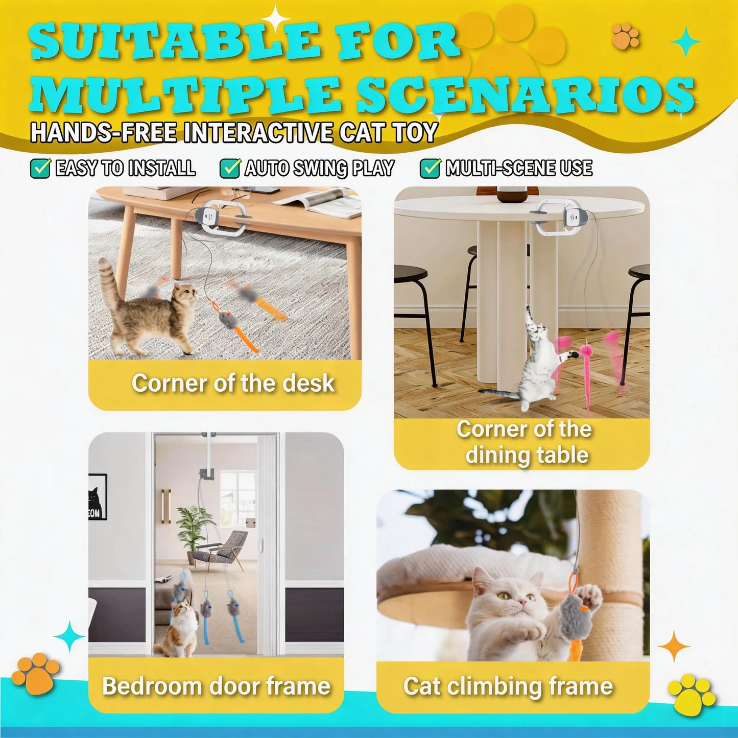 Automatic Electric Cat Teaser
