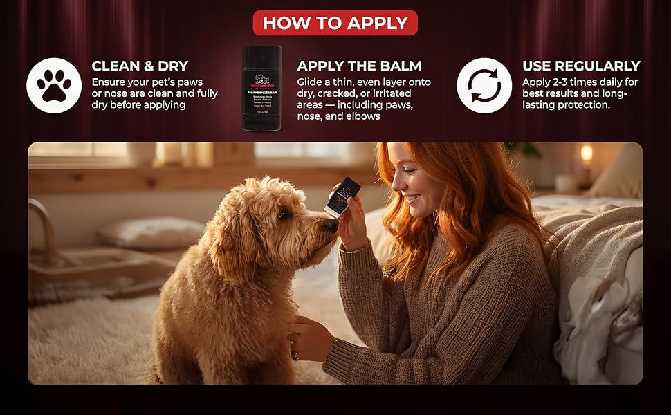 Natural Dog Paw & Nose Balm Stick