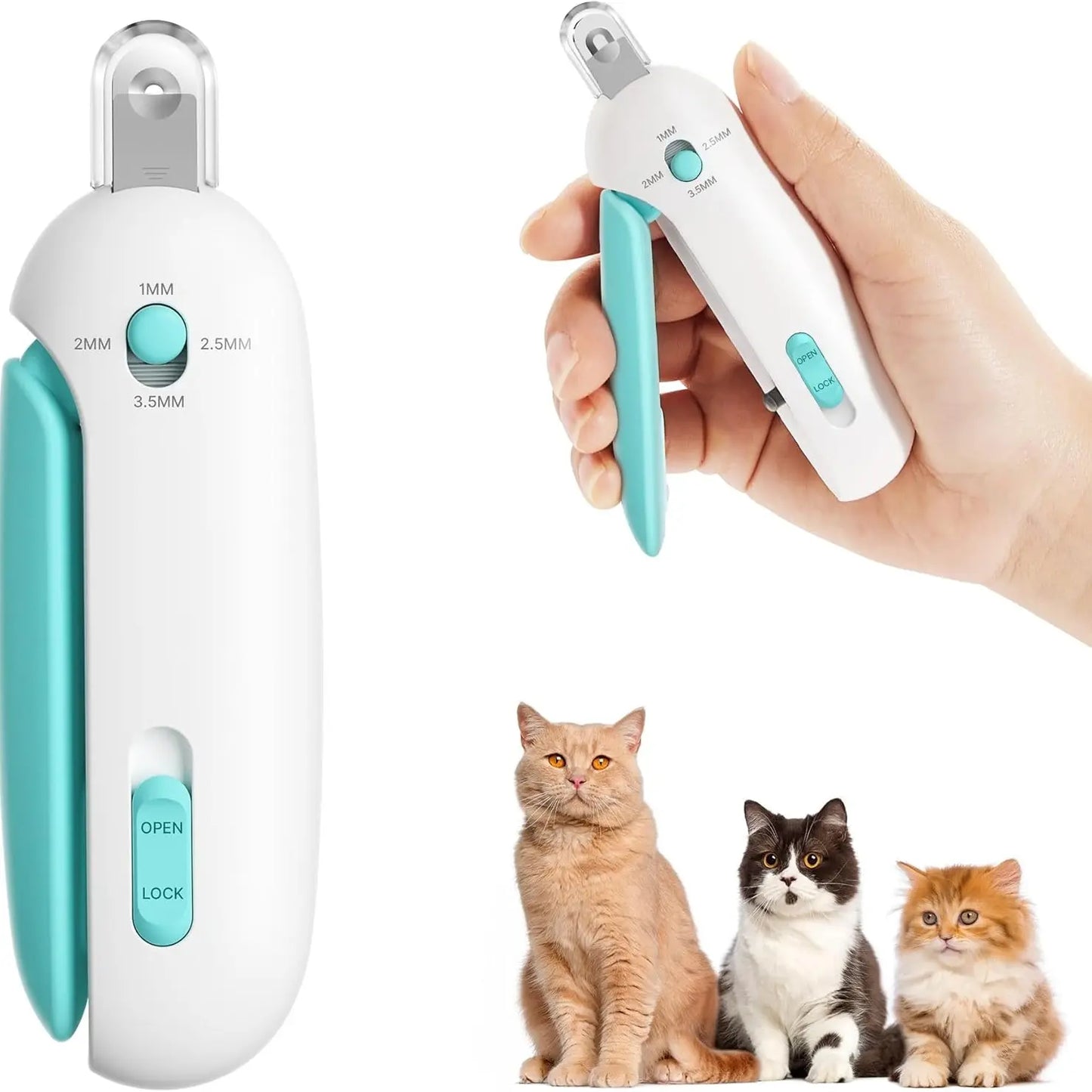No-Splash Claw Trimmer for Kittens & Indoor Cats