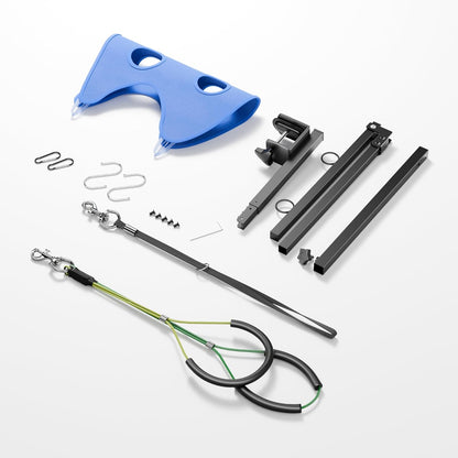 Foldable Dog Grooming Arm with Clamp & Hammock