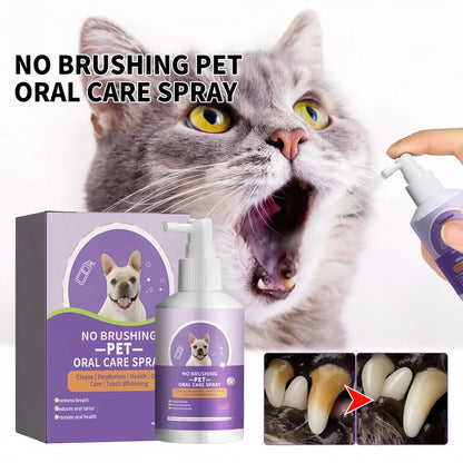 Dog Dental Care Spray & Breath Freshener