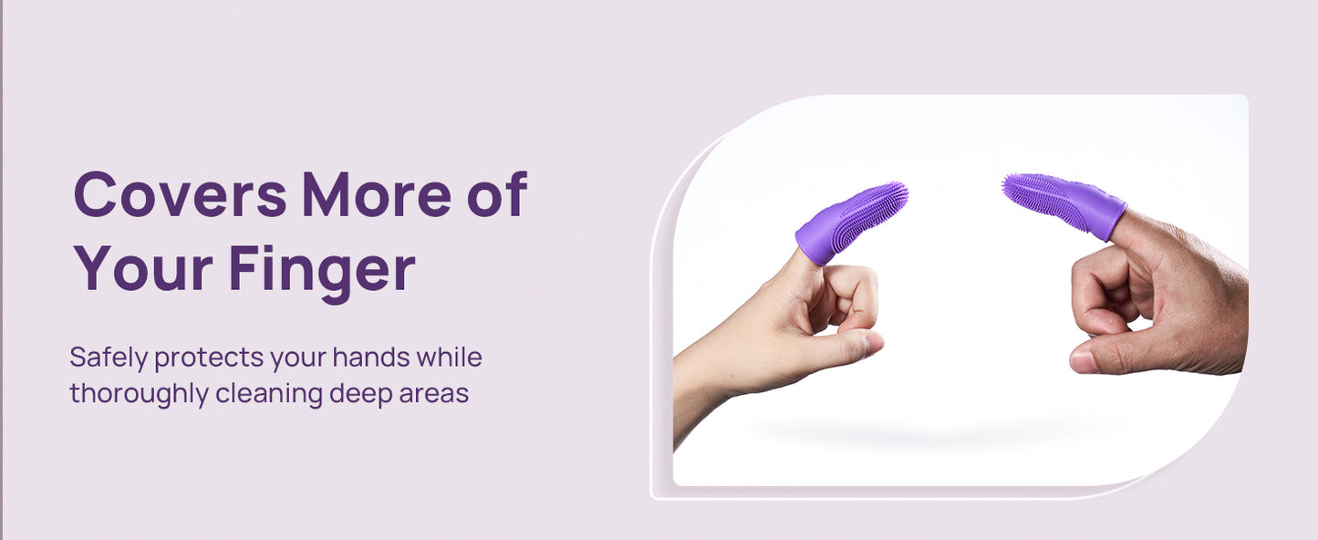Silicone Dog Finger Toothbrush