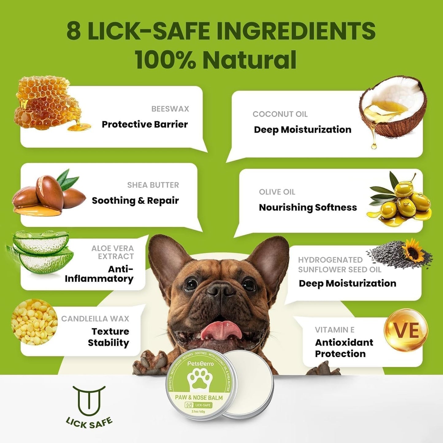 Lick-Safe Moisturizer for Dry, Cracked Pads
