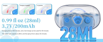 3-in-1 Ultrasonic Pet Steam Brush