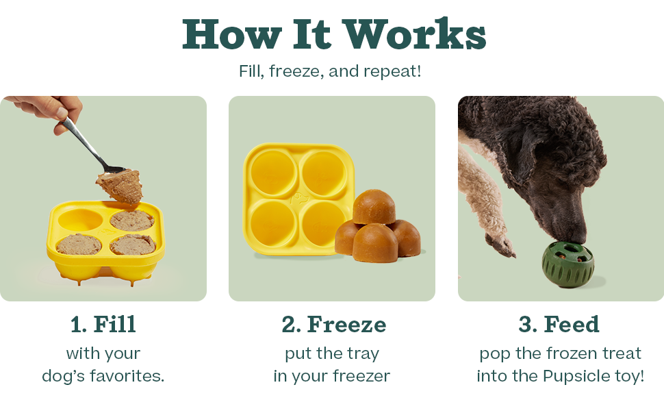 Reusable Silicone Dog Treat Tray Mold