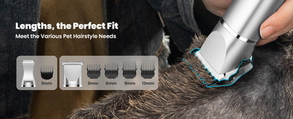 4-in-1 Rechargeable Dog Grooming Kit