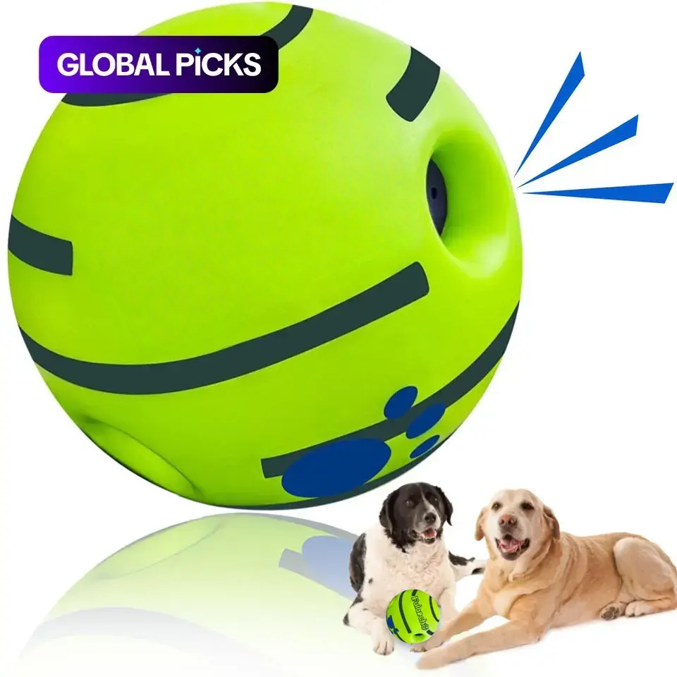 Interactive Silicone Treat Dispenser Ball for Dogs