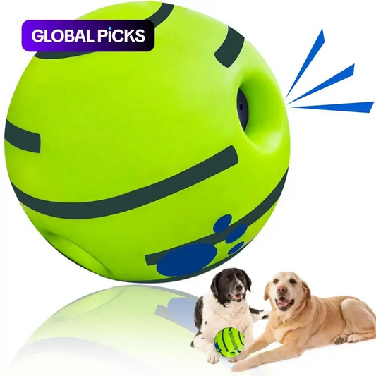 Interactive Silicone Treat Dispenser Ball for Dogs