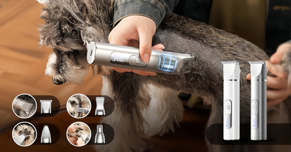 4-in-1 Rechargeable Dog Grooming Kit