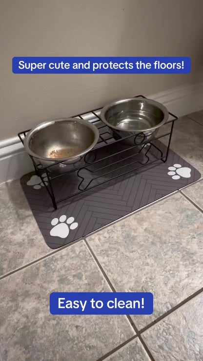 Premium Quick-Drying Pet Feeding Mat