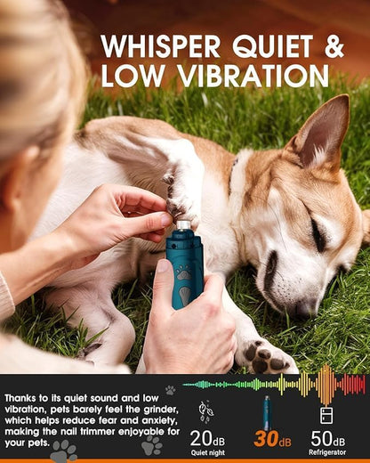 Electric Dog Nail Grinder & Trimmer Kit