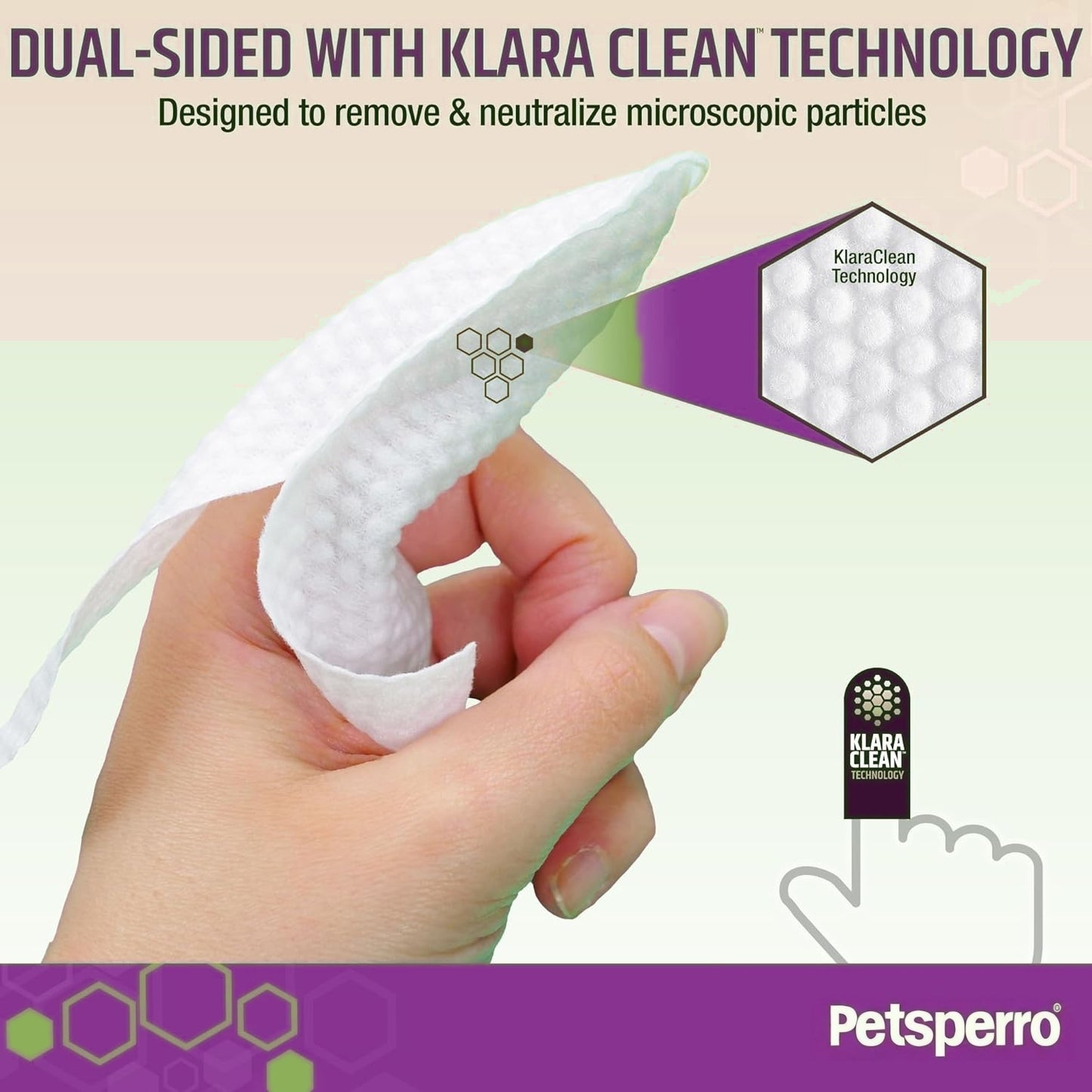 Dog Ear Cleaning Finger Wipes with Aloe Vera & Eucalyptus