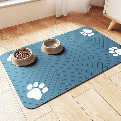 Premium Quick-Drying Pet Feeding Mat