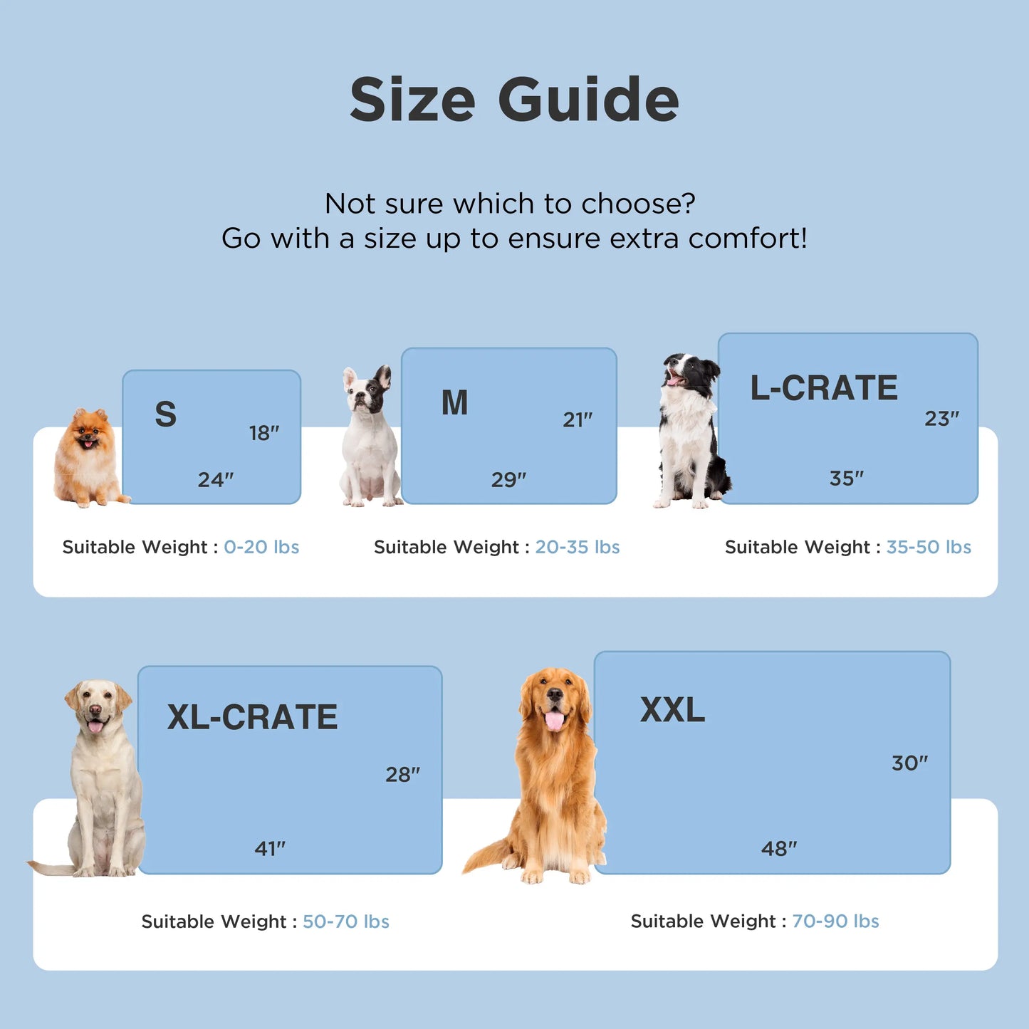 All-Season Pressure-Activated Cooling Pad for Pets