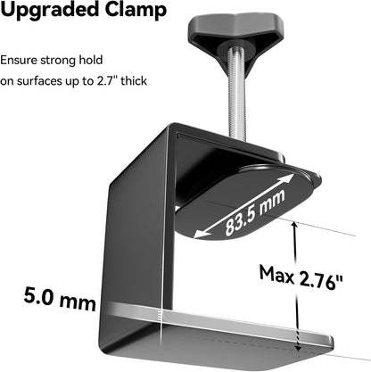 Foldable Dog Grooming Arm with Clamp & Hammock