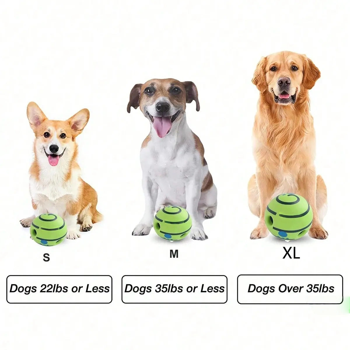 Interactive Silicone Treat Dispenser Ball for Dogs
