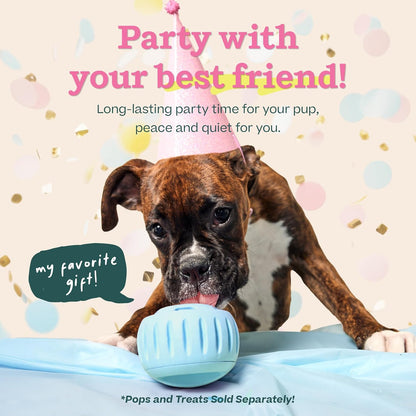 Interactive Dog Treat Dispenser & Freezable Lick Toy