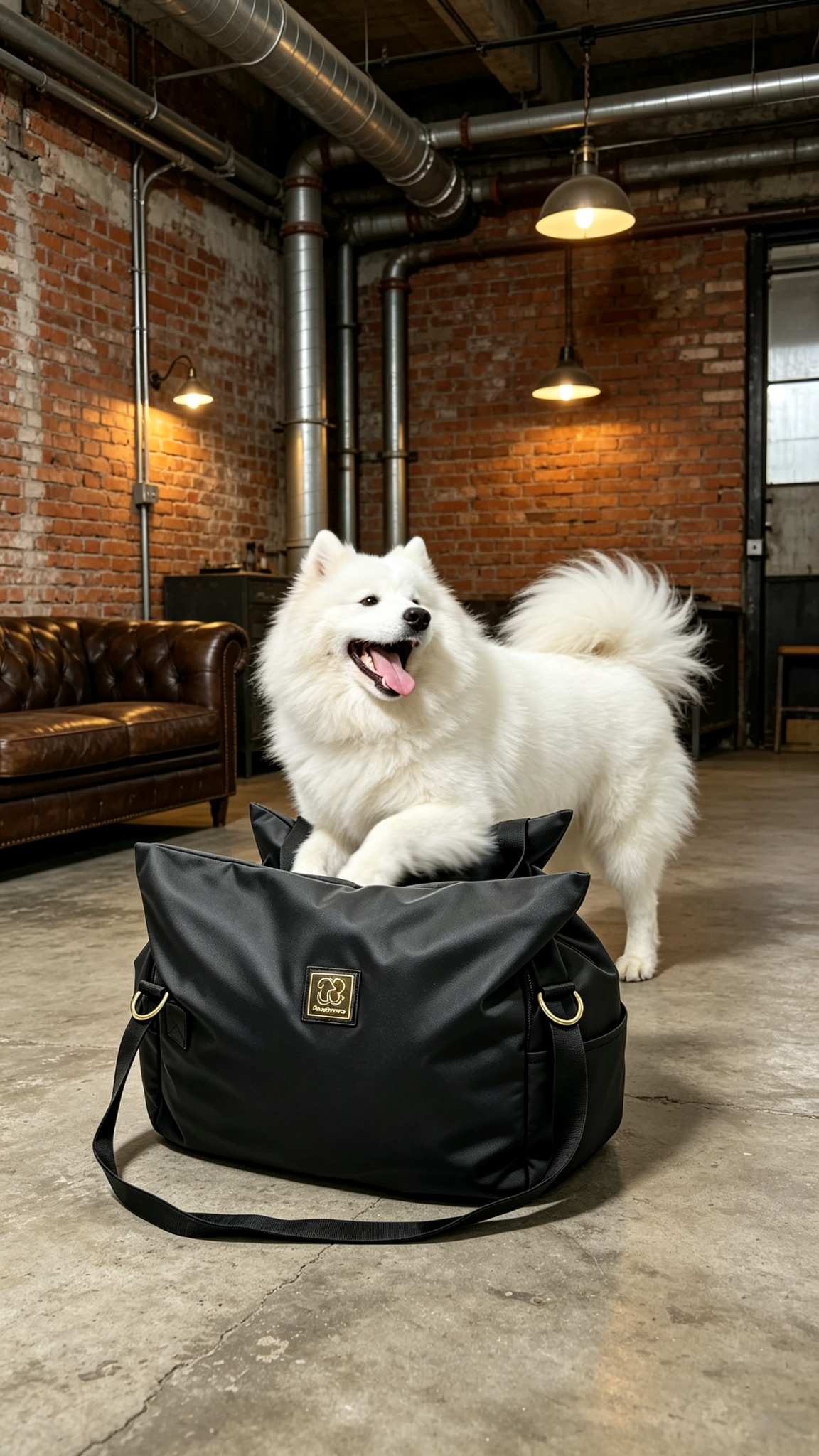 Black Luxury Dog Car Seat