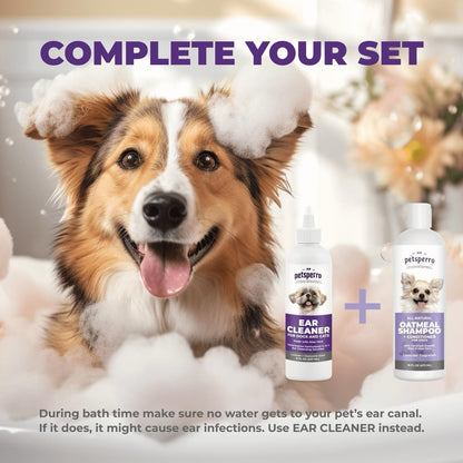 PH-Balanced Pet Ear Wash for Routine Hygiene